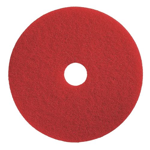 Almohadilla Pulidor Redonda Performance Plus, 17 Pulgadas, Rojo